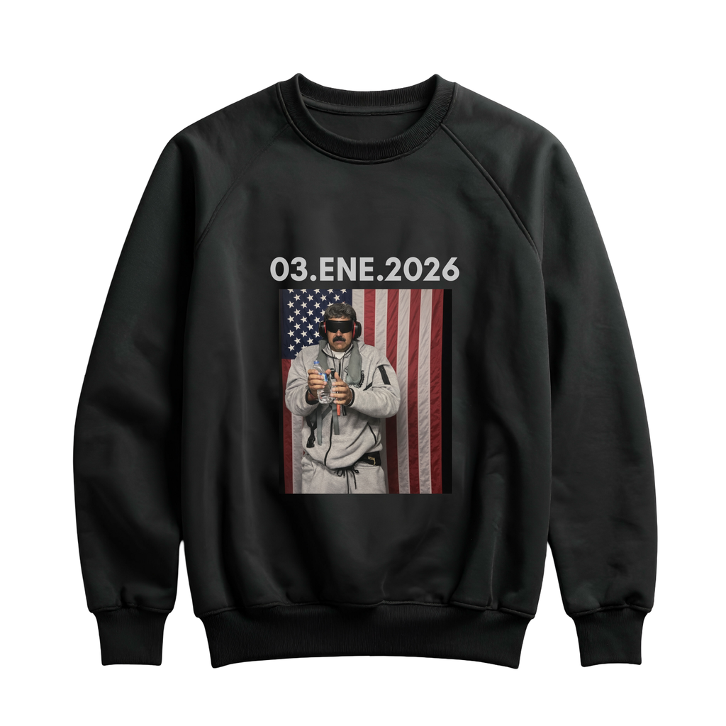 Maduro captured sweatshirt, free Venezuela supporters gift