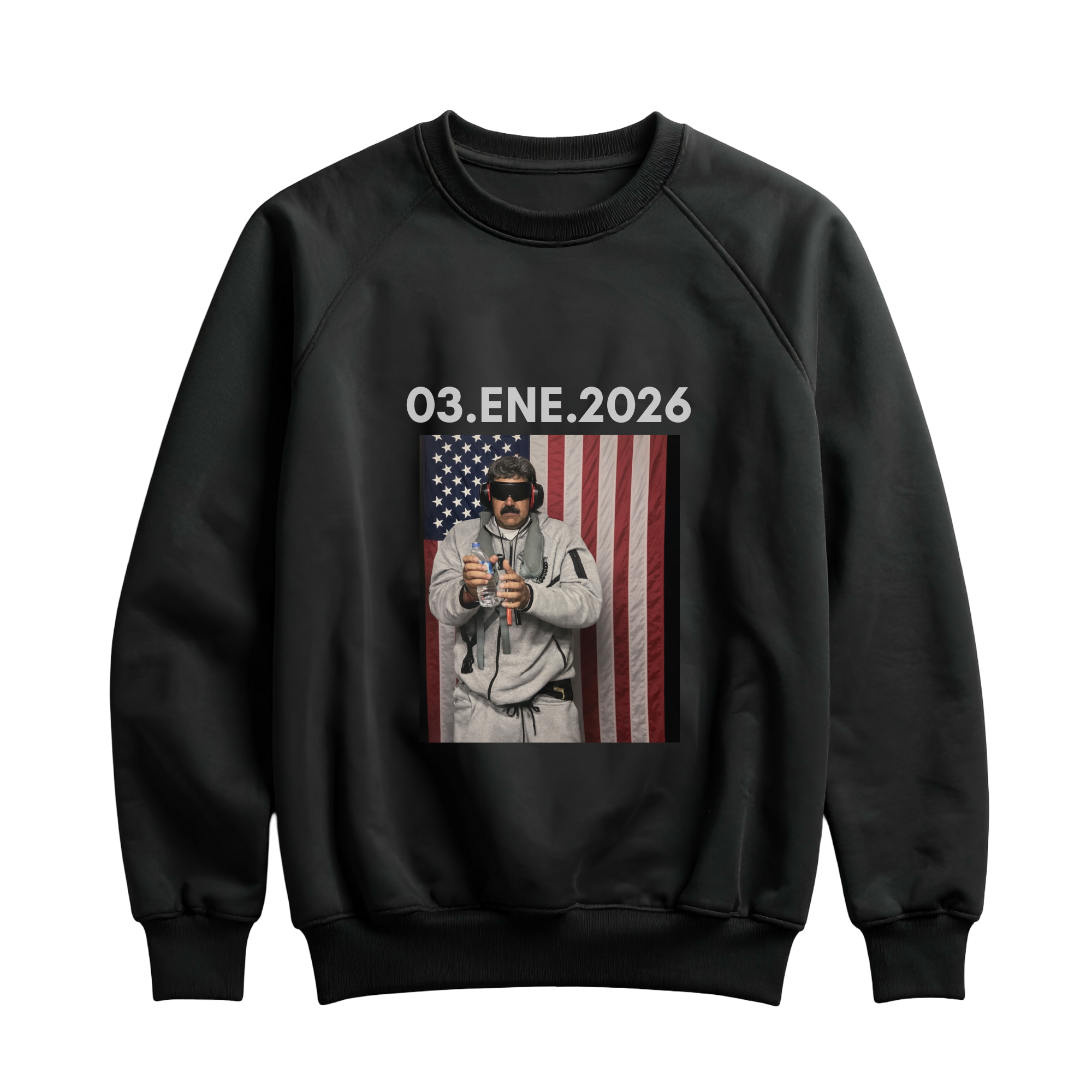 Maduro captured sweatshirt, free Venezuela supporters gift