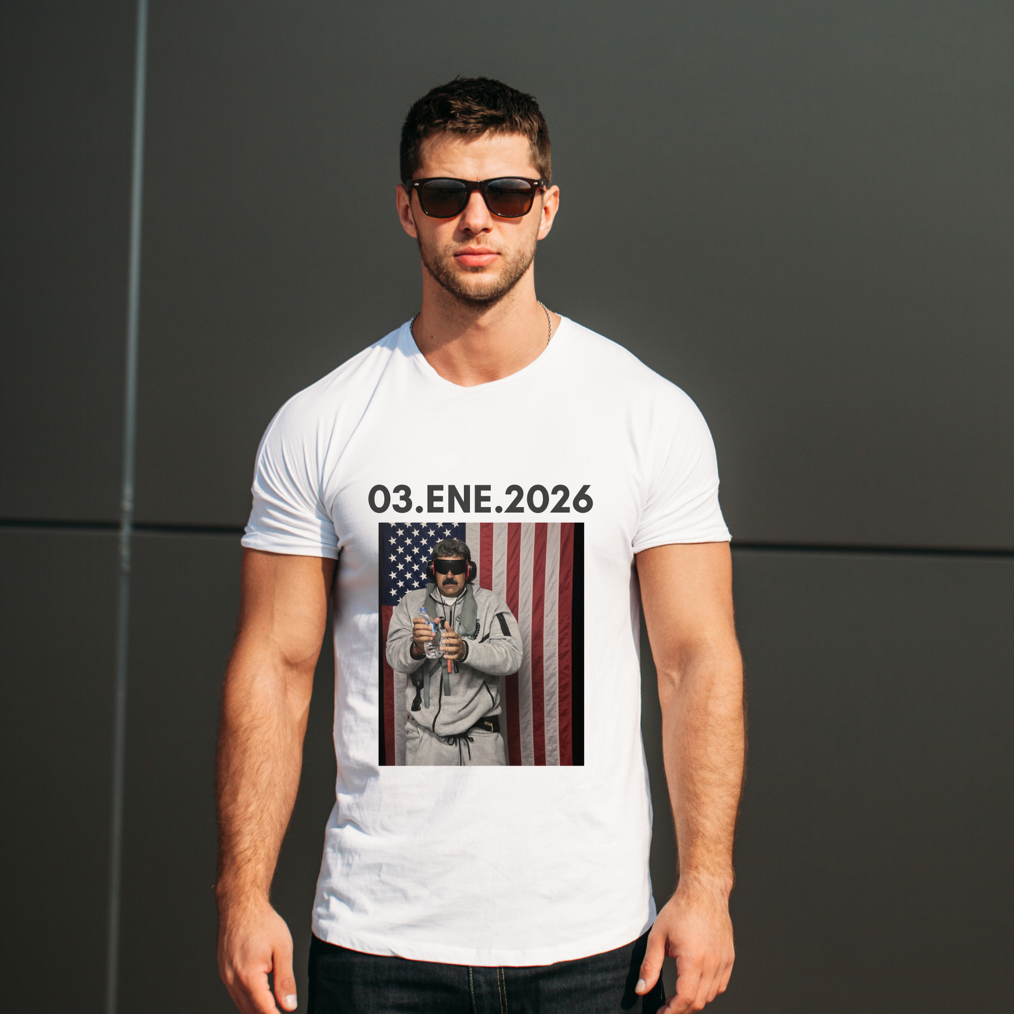 Maduro captured T-shirt, free Venezuela