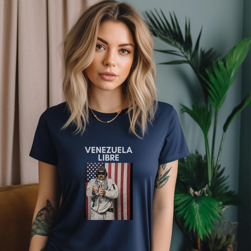 Maduro captured T-shirt,Venezuela Libre