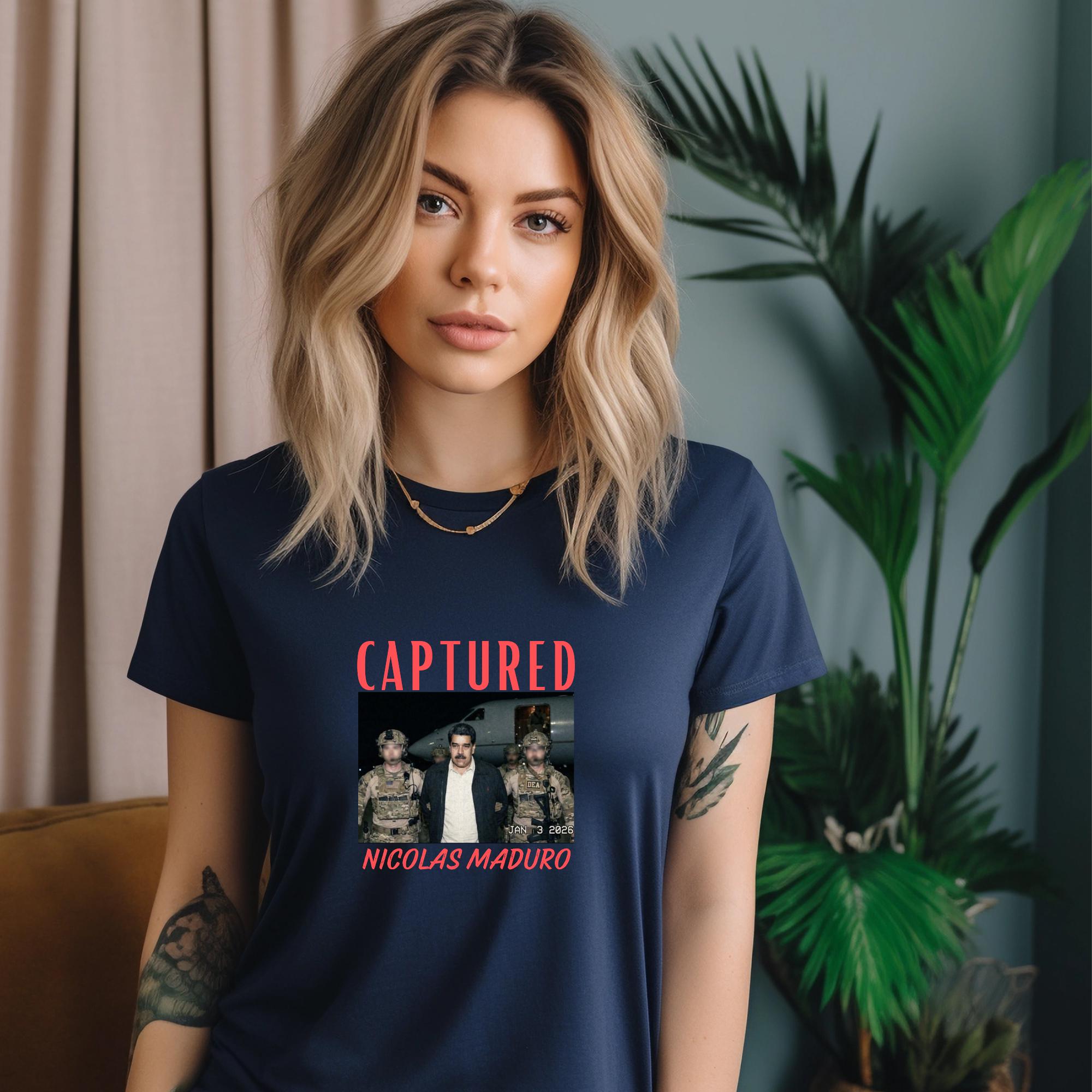 Maduro captured T-shirt