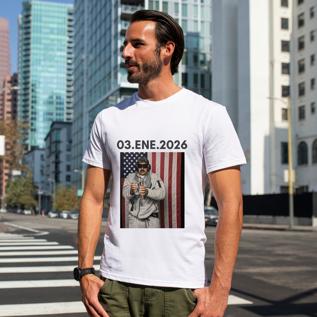 Maduro captured T-shirt, free Venezuela