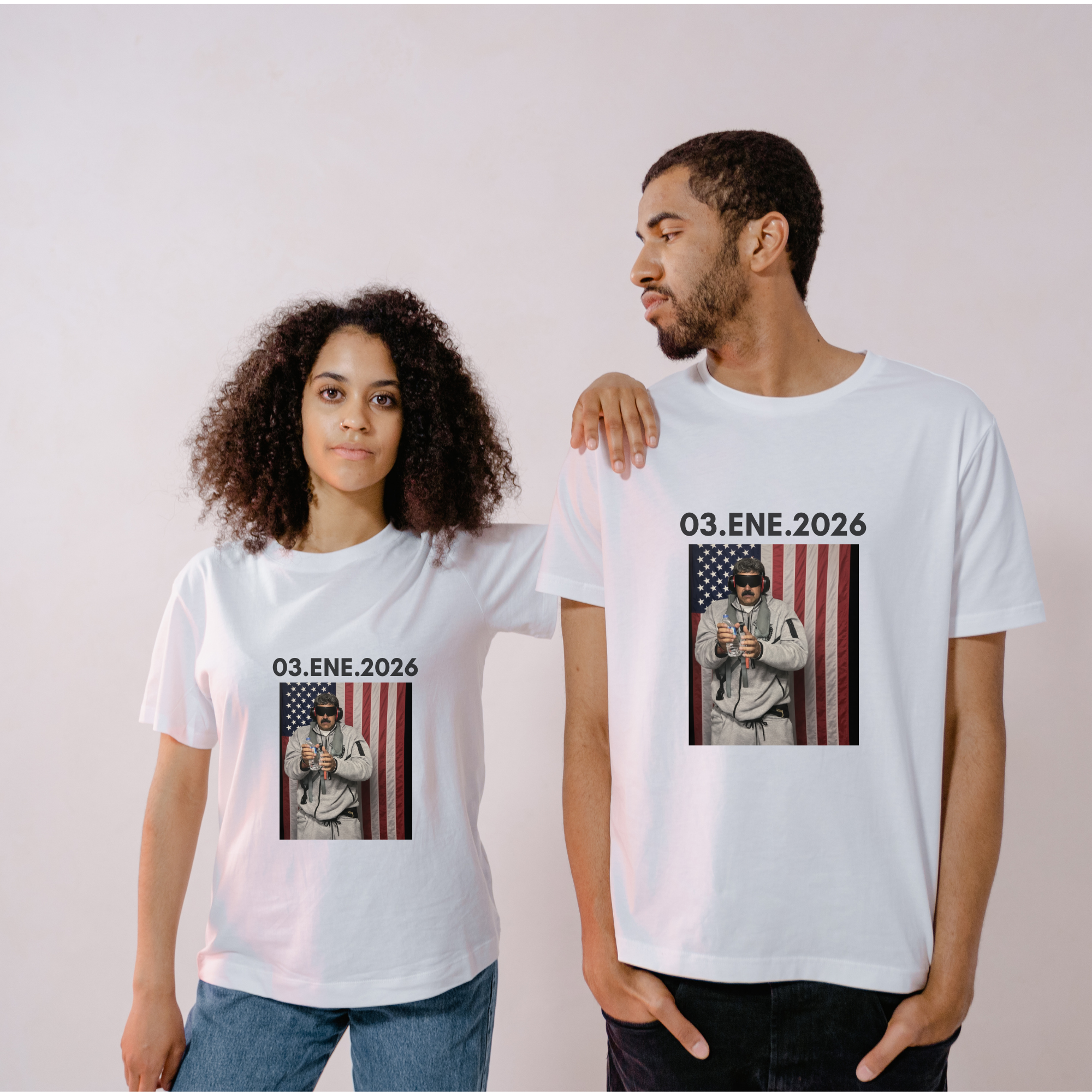 Maduro captured T-shirt, free Venezuela