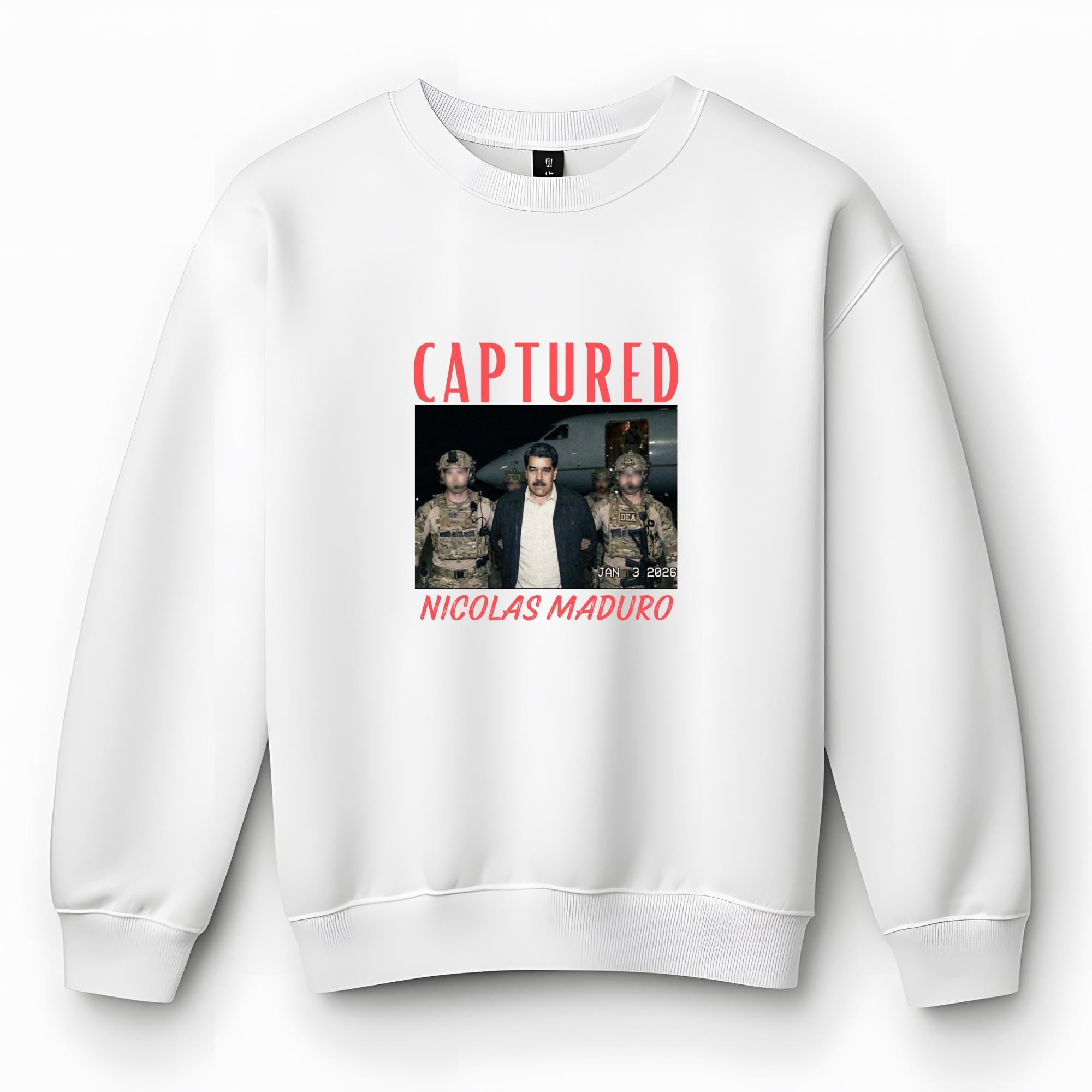 Maduro captured sweatshirt