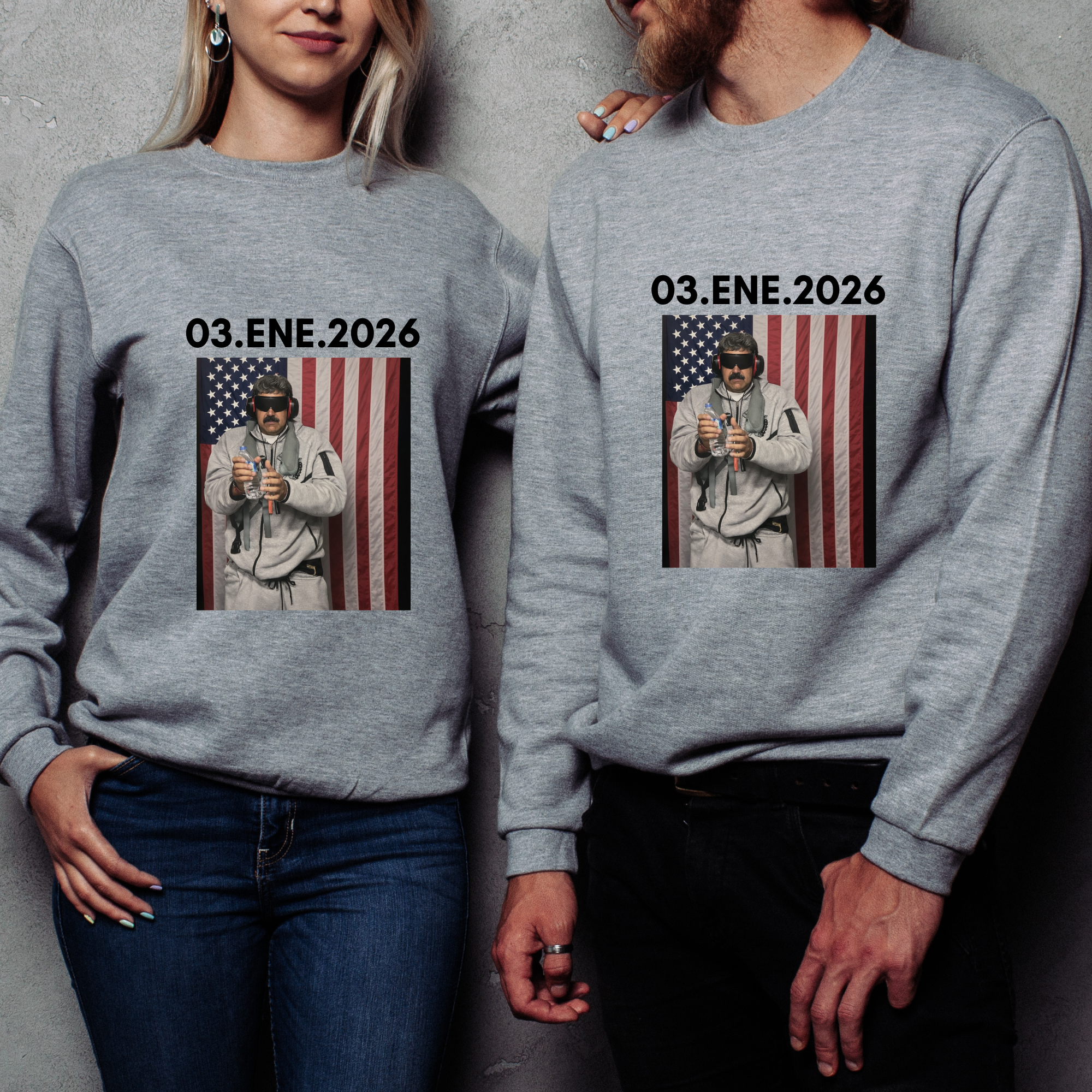 Maduro captured sweatshirt, free Venezuela supporters gift