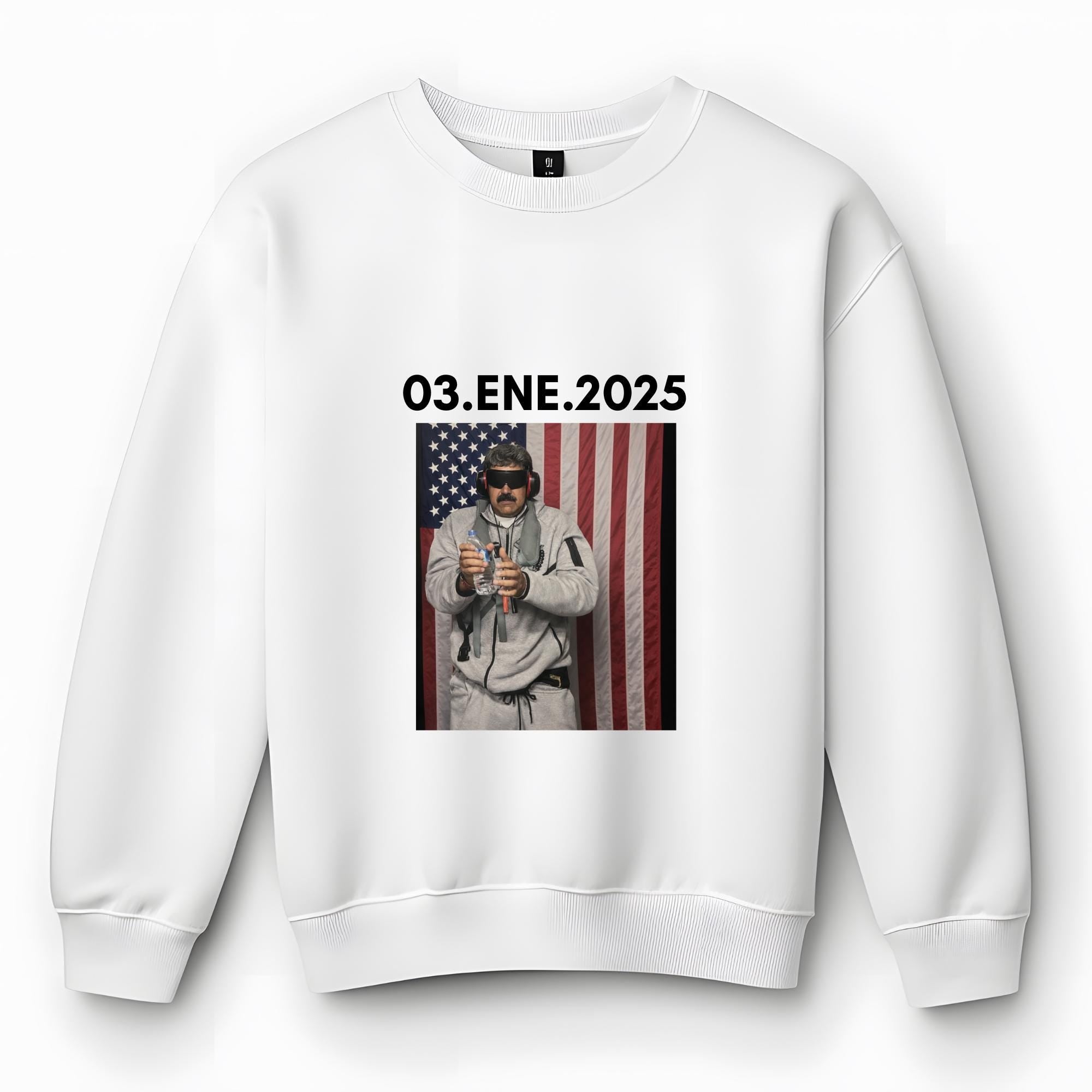 Maduro captured sweatshirt, free Venezuela supporters gift