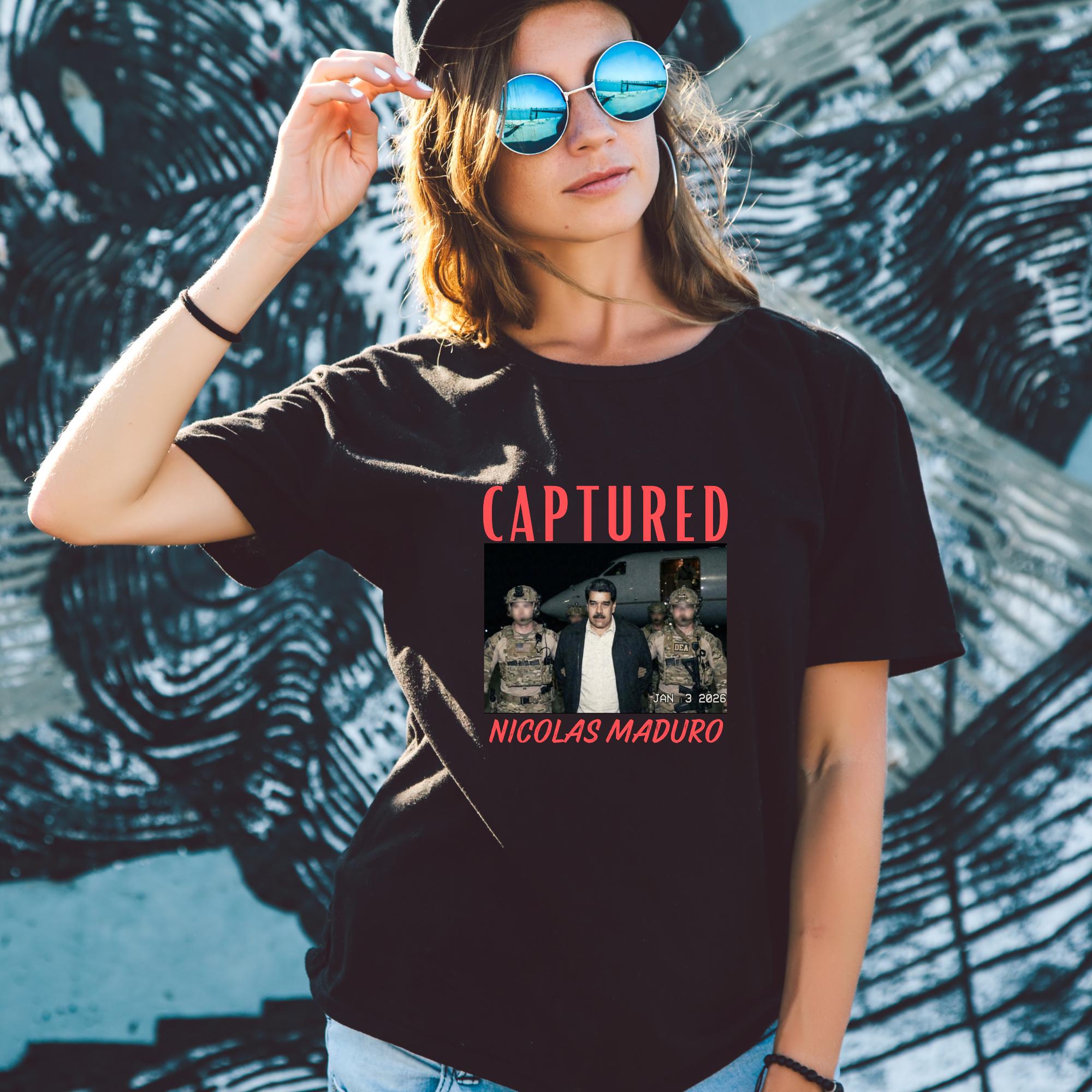 Maduro captured T-shirt