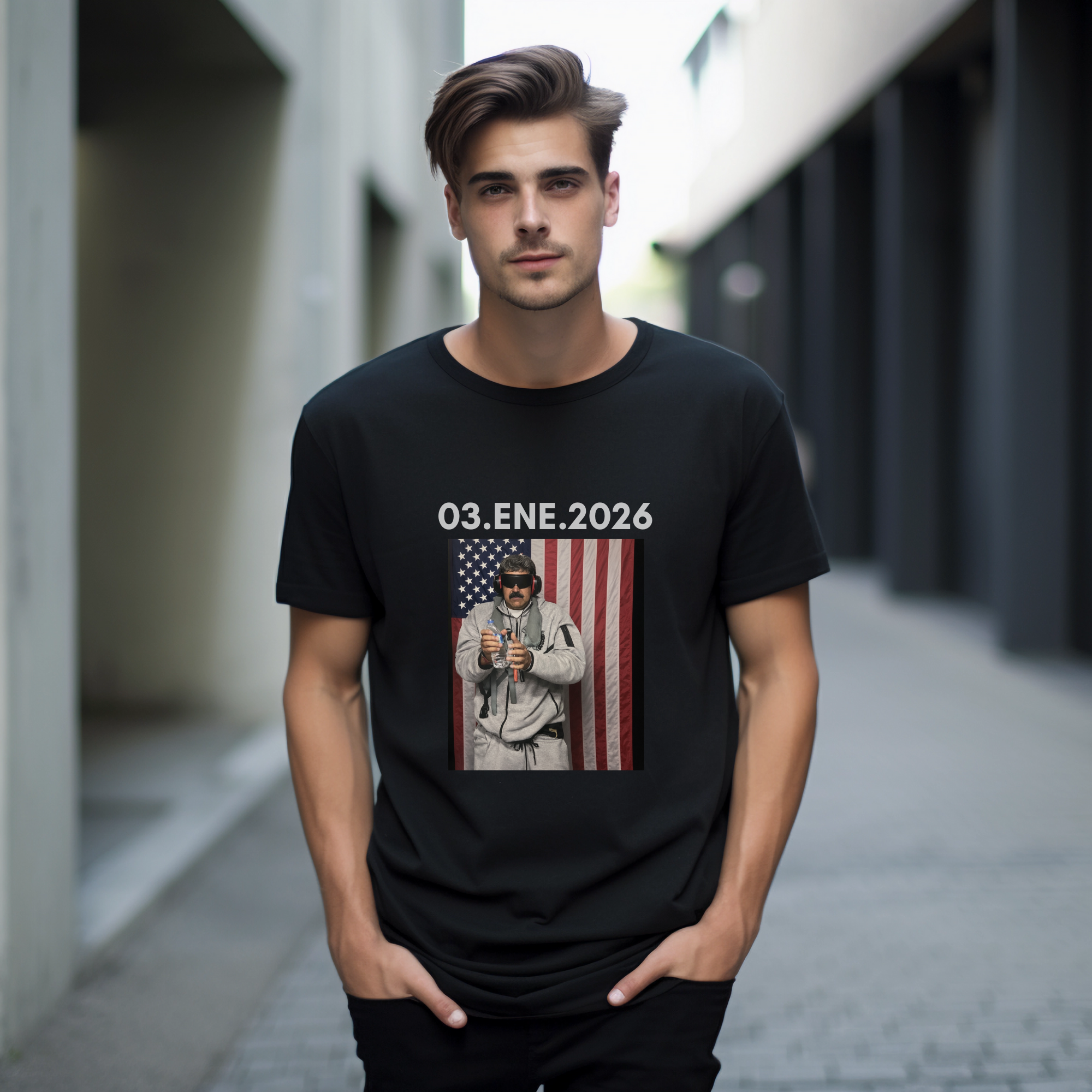 Maduro captured T-shirt, free Venezuela