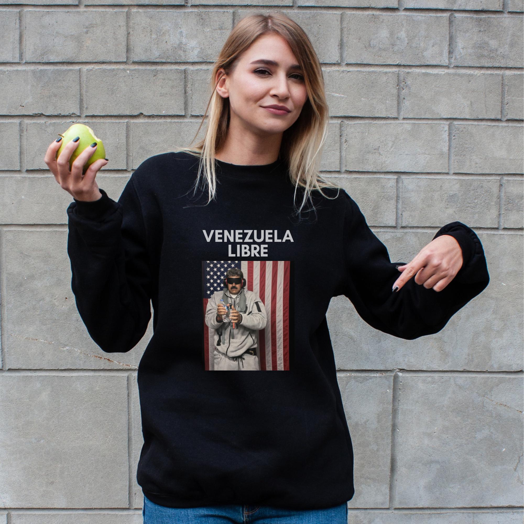 Maduro sweatshirt, Venezuela libre