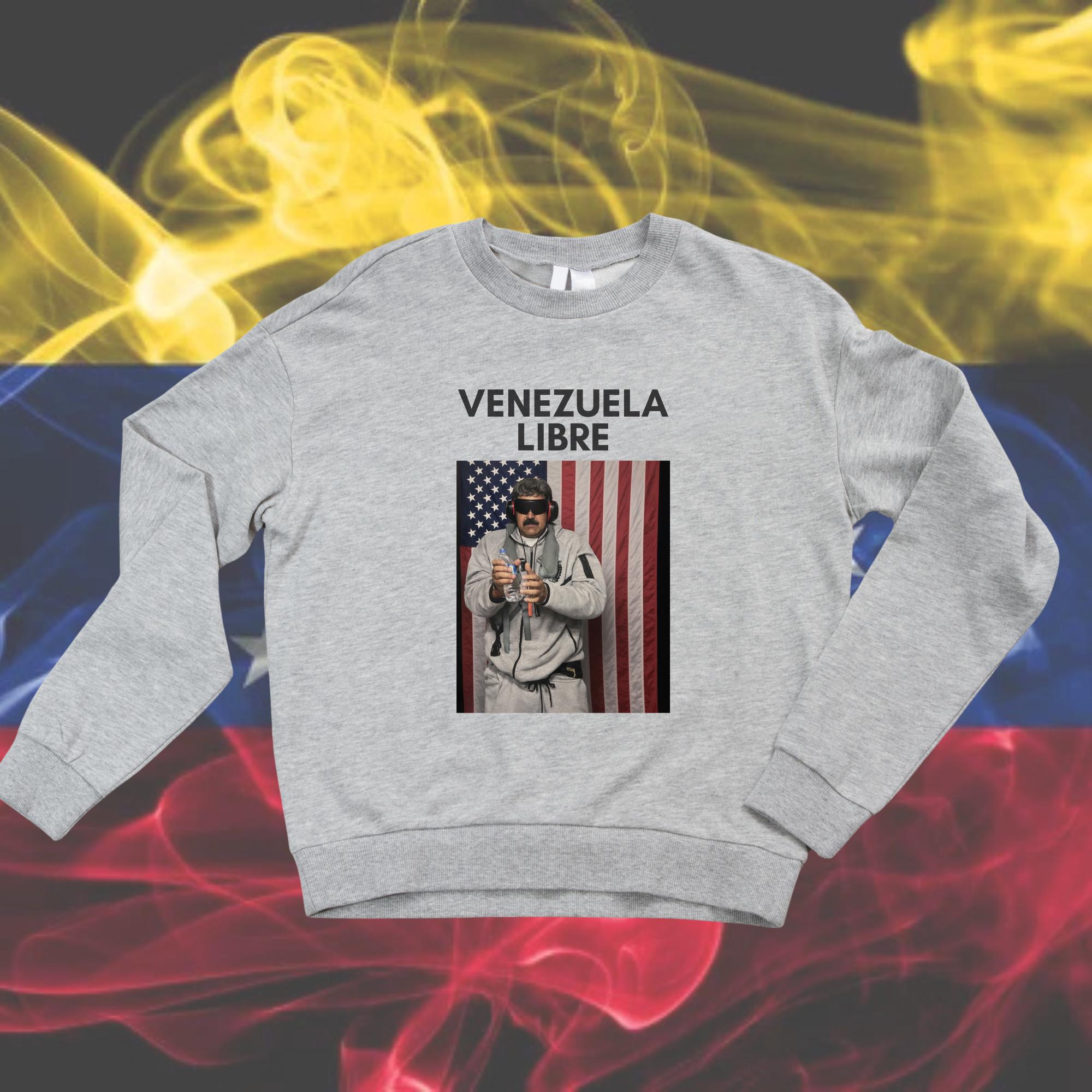 Maduro sweatshirt, Venezuela libre