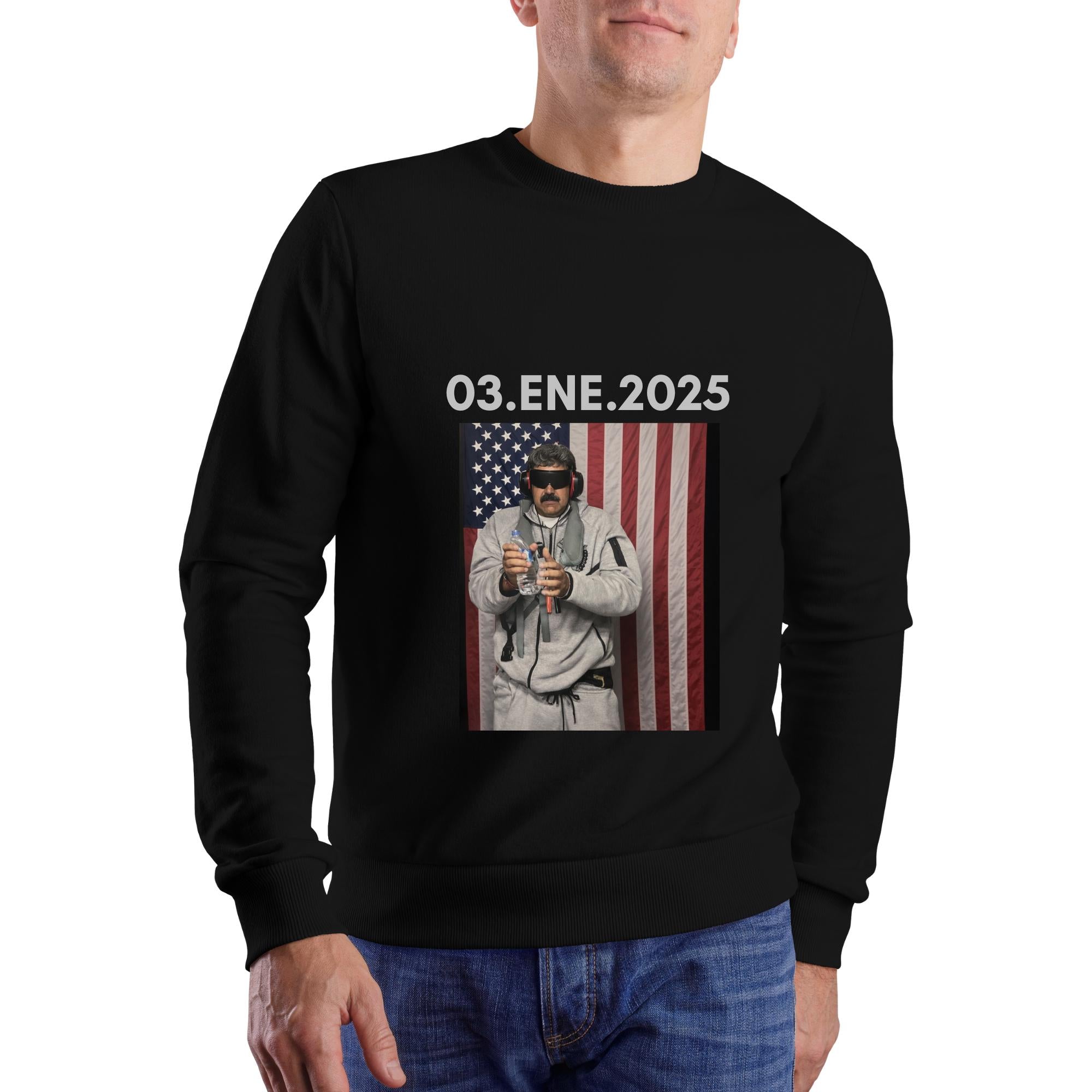 Maduro captured sweatshirt, free Venezuela supporters gift