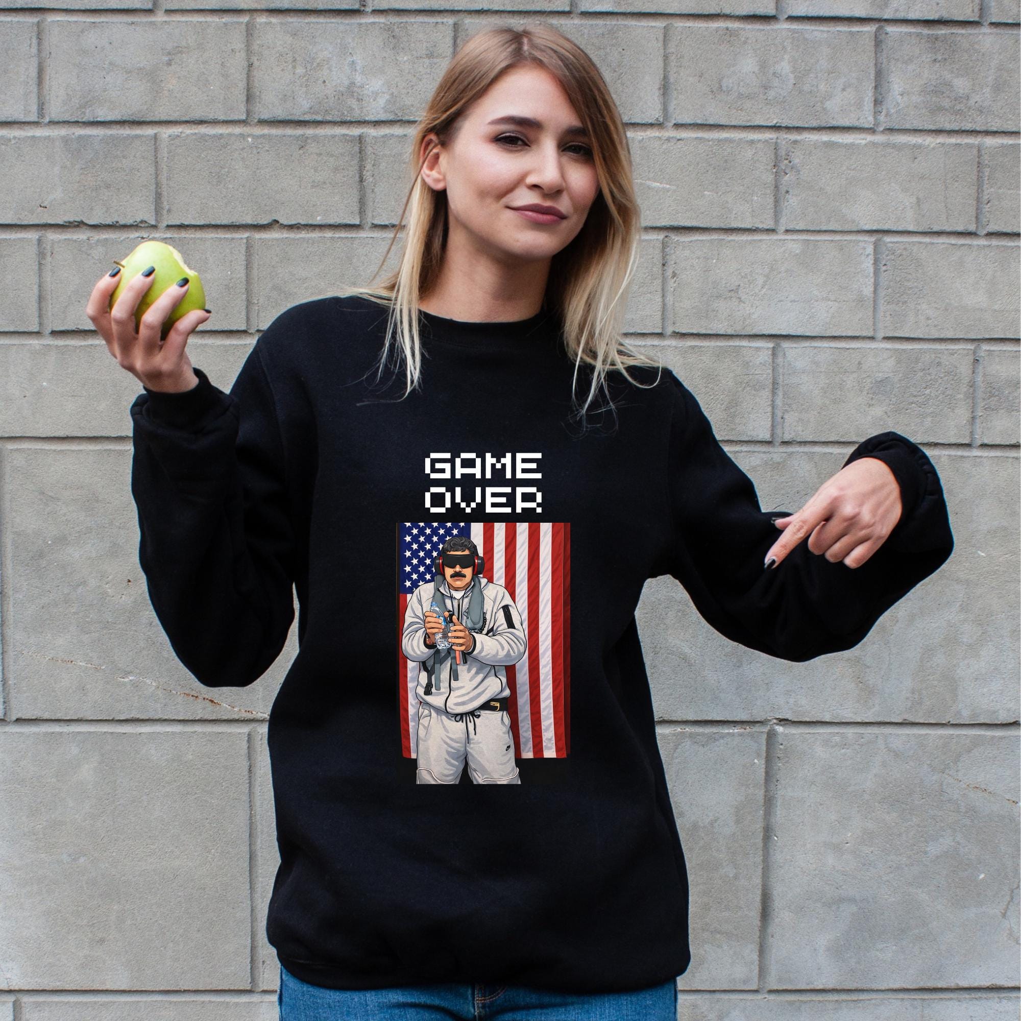 Maduro captured sweatshirt - Game over